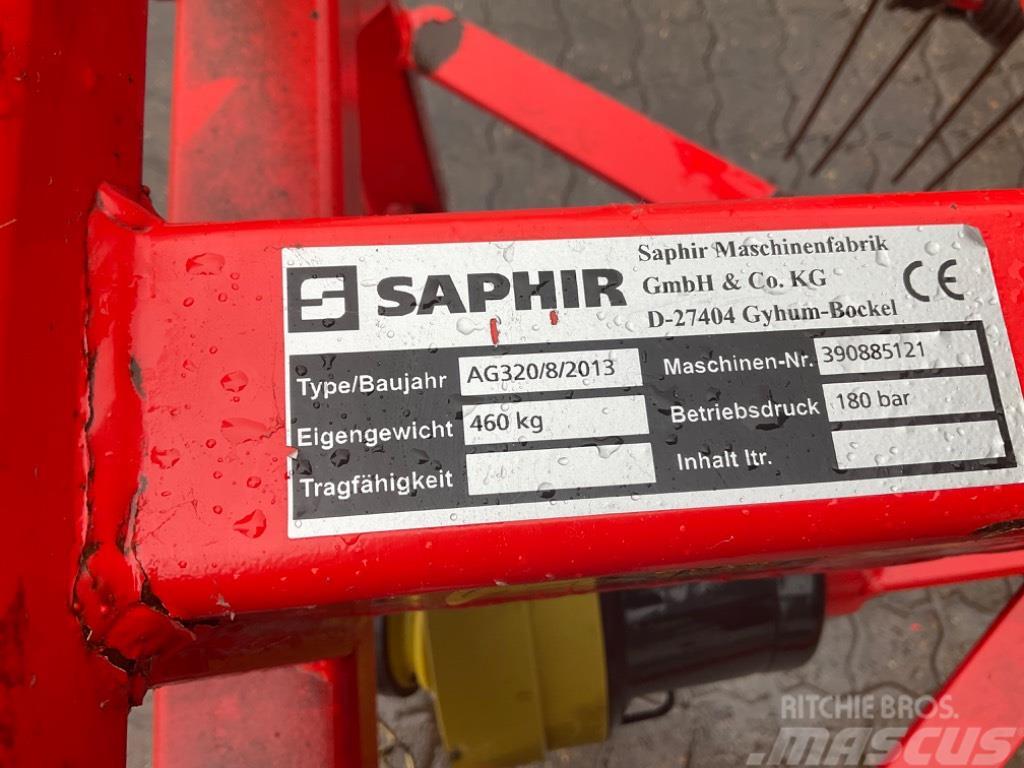 Saphir Ag 320 Obraceče a shrabovače sena