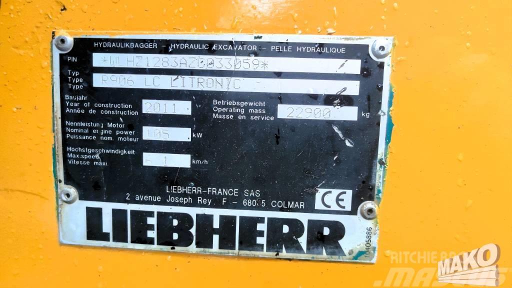 Liebherr R 906 LC Pásová rýpadla