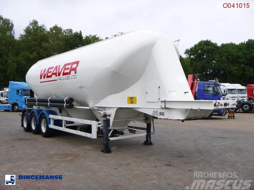 Spitzer Powder tank alu 43 m3 / 1 comp Cisternové návěsy