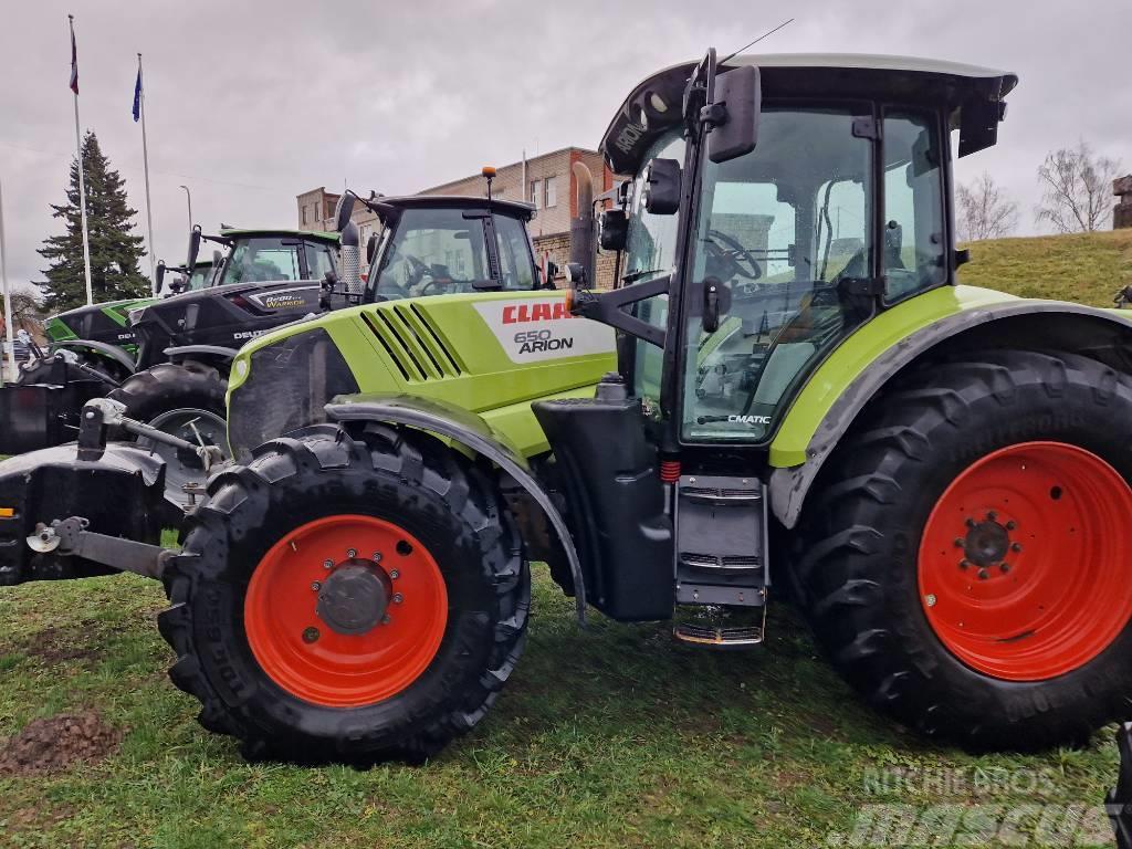 CLAAS Arion 650 Cmatic Traktory