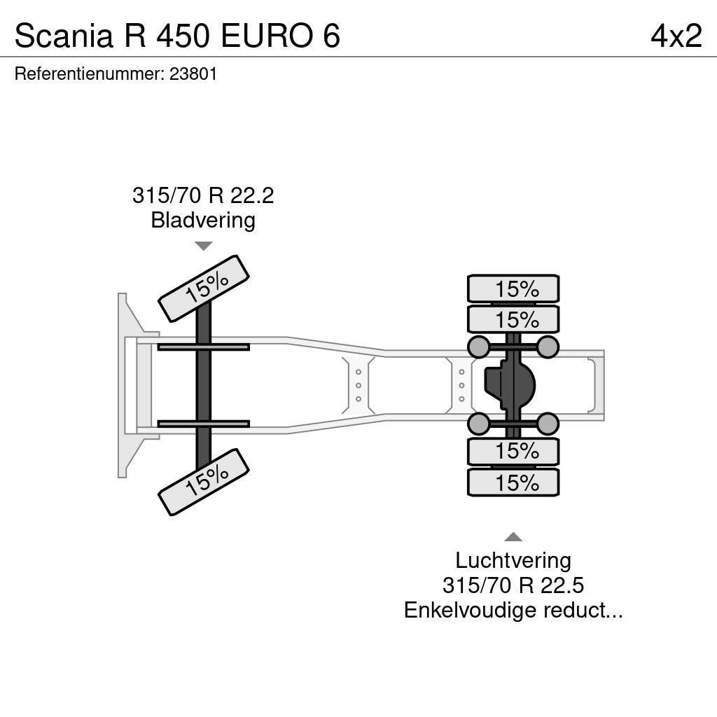 Scania R 450 EURO 6 Tahače