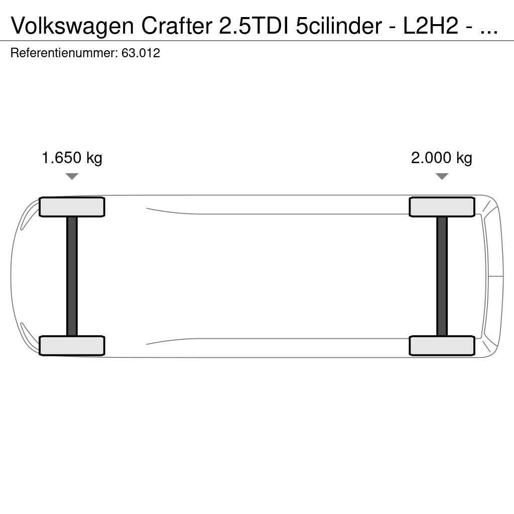 Volkswagen Crafter 2.5TDI 5cilinder - L2H2 - Klima+Cruise - 6 Skříňová nástavba