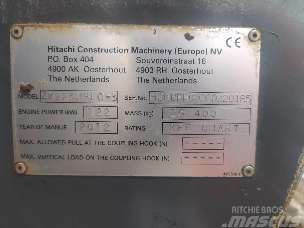 Hitachi ZX 225 USR LC-3 Pásová rýpadla