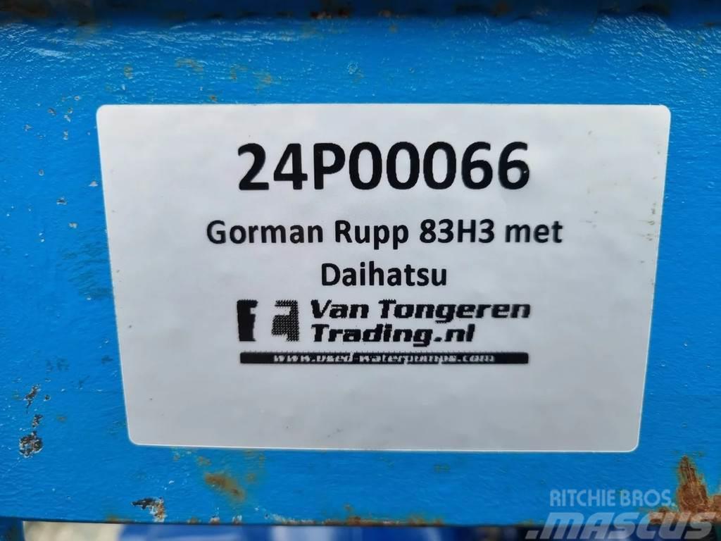 Gorman-Rupp Daihatsu DM850D Vodní čerpadla