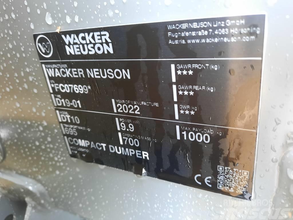 Wacker Neuson DT 10 Pásové dempry