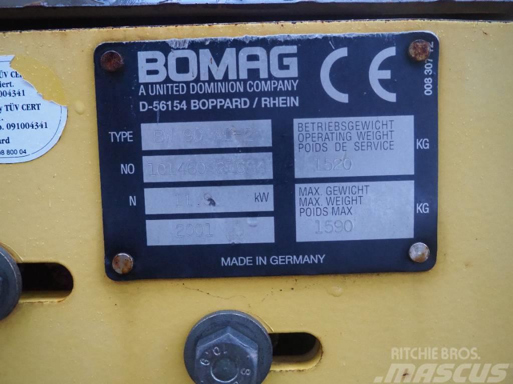 Bomag BW 90 AD-2 Tandemové válce