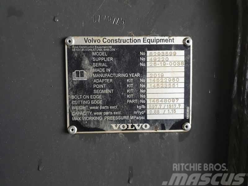 Volvo Universalschnellwechsler Rychlospojky