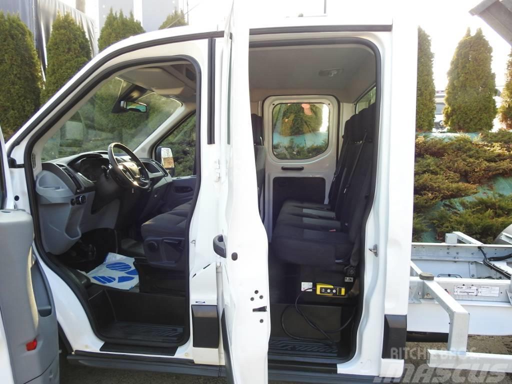 Ford TRANSIT TIPPER DOUBLE CABIN DOKA 7 SEATS A/C Sklápěcí dodávky