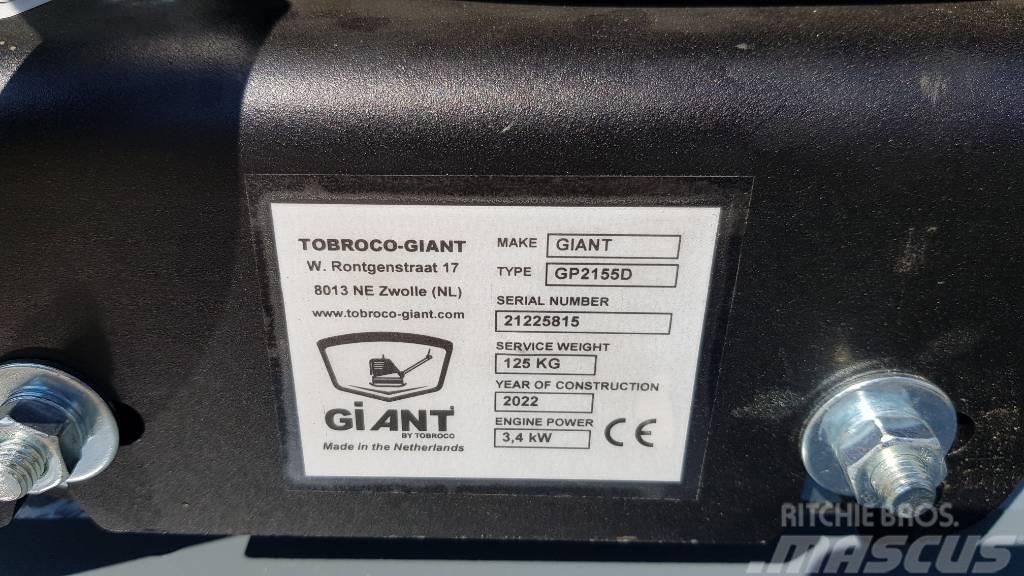 GiANT trilplaat GP2155D Půdní kompaktory