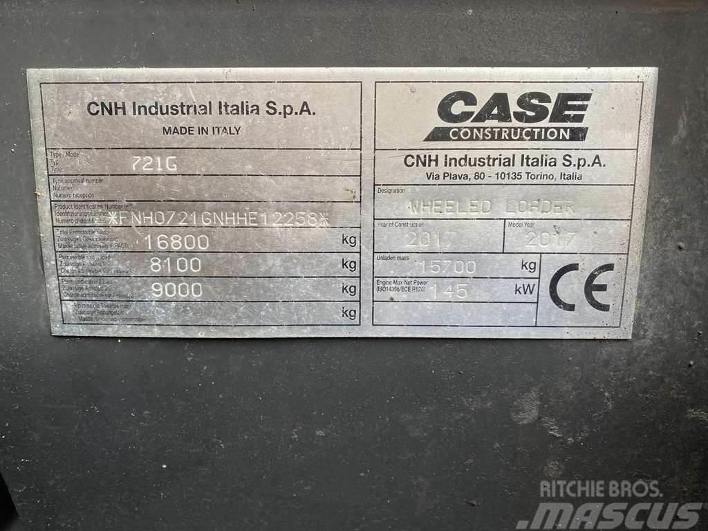 CASE 721G XR Kolové nakladače