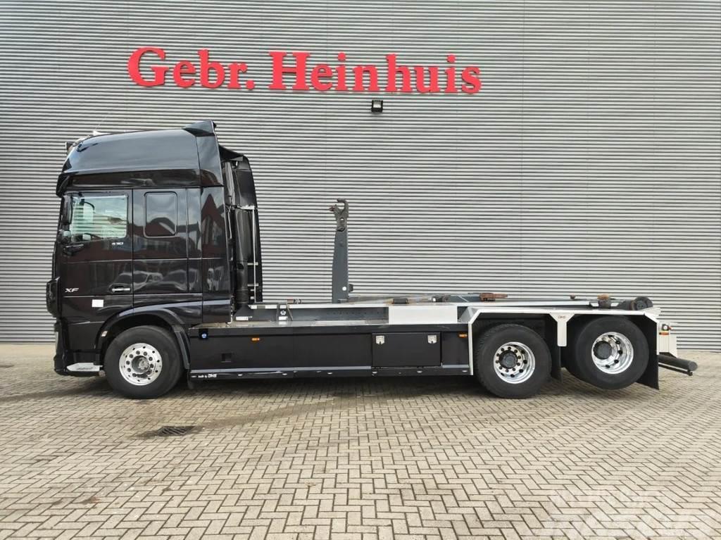 DAF XF 530 6x2*2 Euro 6 VDL 25 Tons Hooklift NL Truck! Hákový nosič kontejnerů