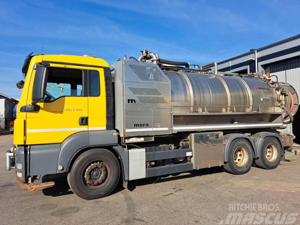  Moro Man TGS 26.440 Vacuum Truck Kombinované/Čerpací cisterny
