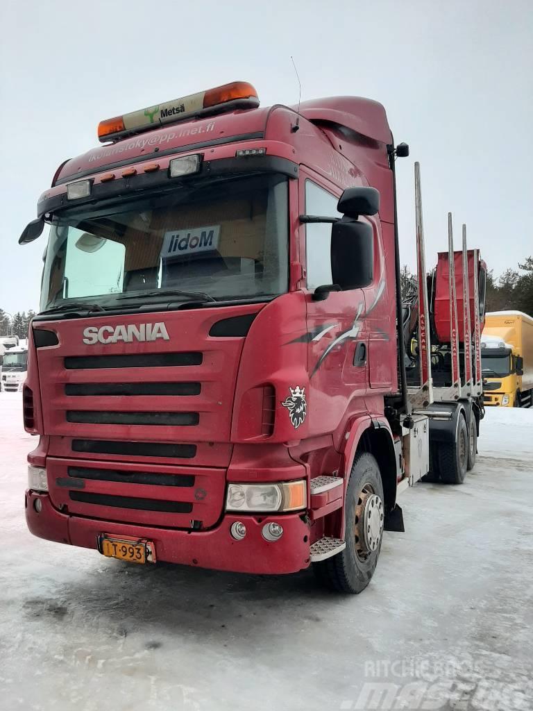 Scania R 620 Vozy na přepravu kmenů