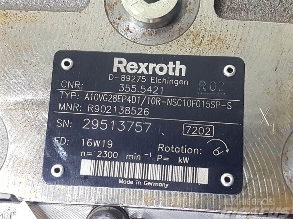 Rexroth A10VG28EP4D1/10R-Drive pump/Fahrpumpe/Rijpomp Hydraulika