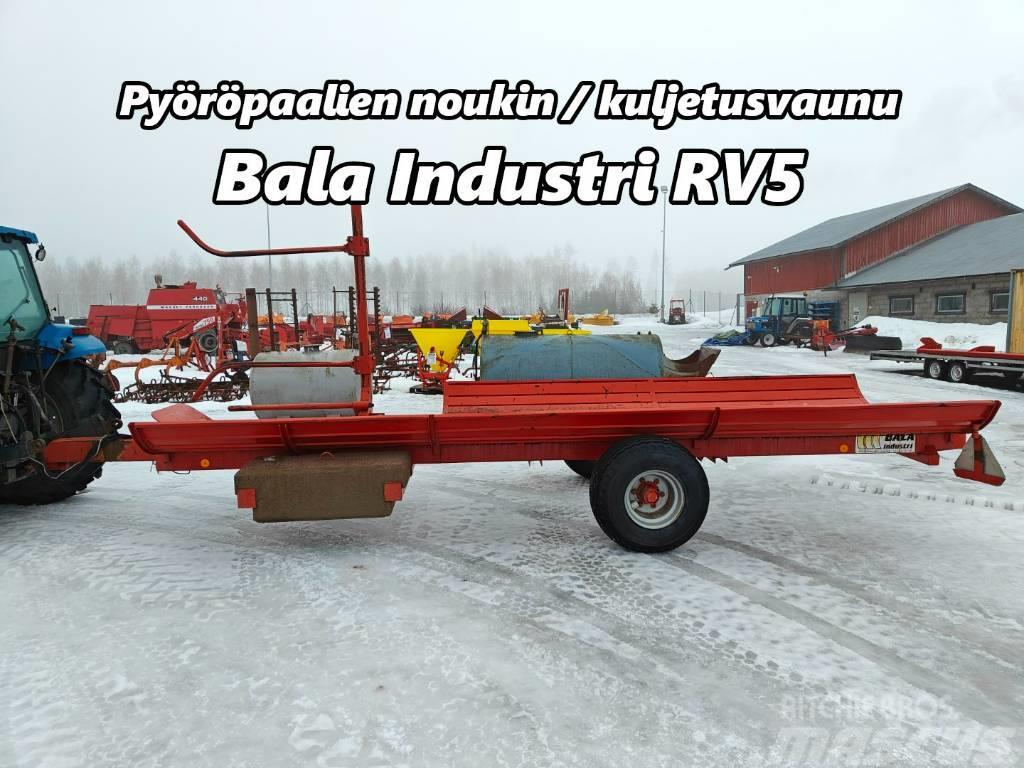 Bala Industri RV5 paalivaunu - VIDEO Balíkové přívěsy