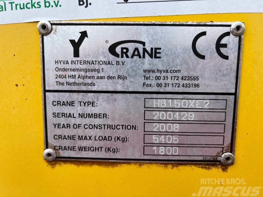 Hyva HB150 XE2 Crane / Kraan / Autolaadkraan / Ladekran Nakládací jeřáby