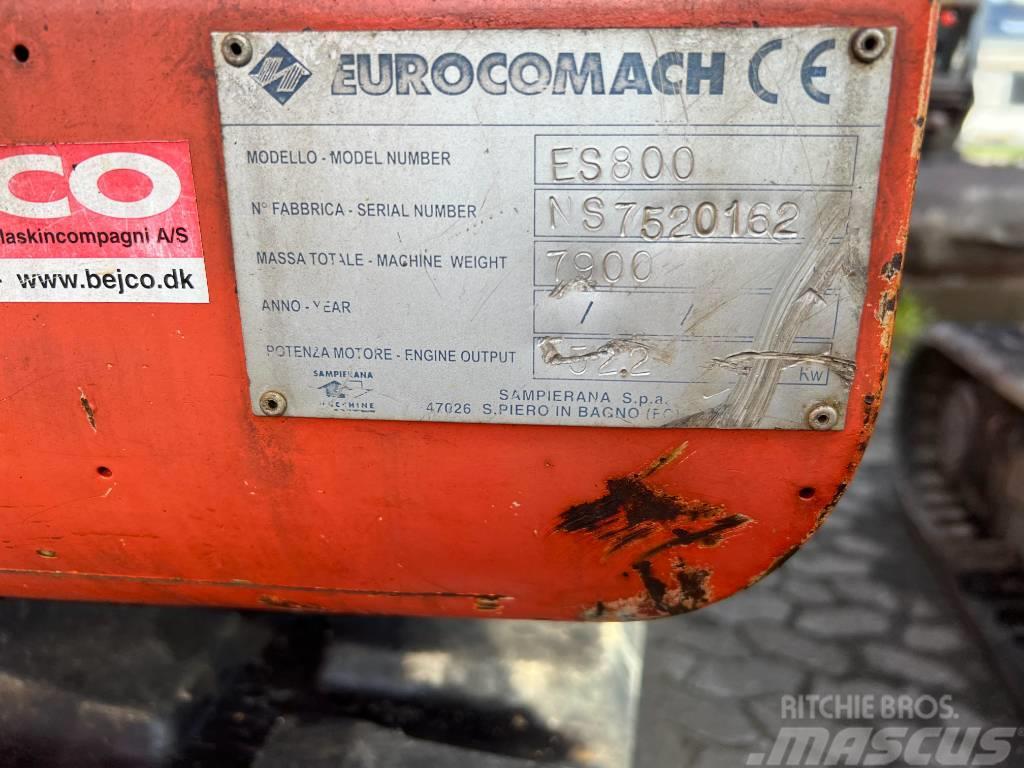 Eurocomach es800 Midi rýpadla 7t - 12t