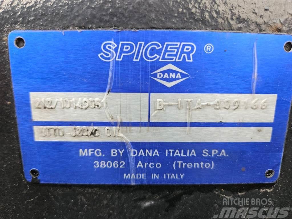Spicer Dana 212/10149051 - Axle/Achse/As Nápravy