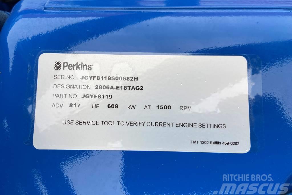 FG Wilson P715-3 - Perkins - 715 kVA Genset - DPX-16023-O Naftové generátory
