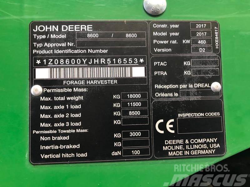 John Deere 8600 inklusive Garantie, inklusive Zinssubventioni Další