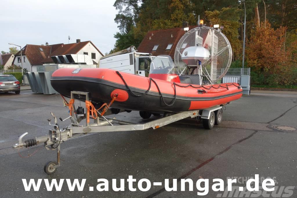  Ficht FLG 640 Boot Ficht Luftschrauben Gleitboot P Hasičský vůz