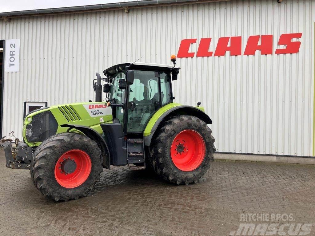 CLAAS ARION 640 HEXASHIFT Traktory