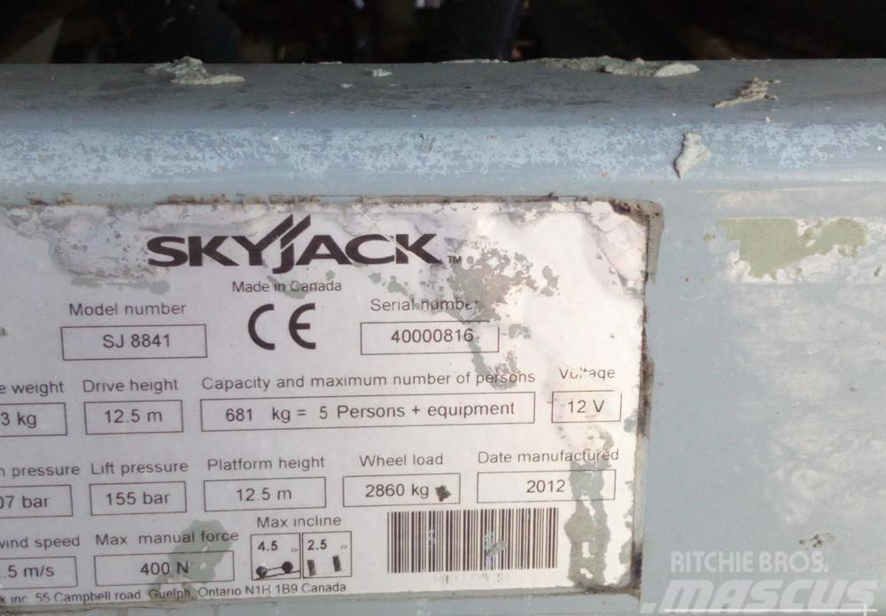 SkyJack SJ 8841 RT 4x4 ollós emelő 14.3M! Nůžková zvedací plošina