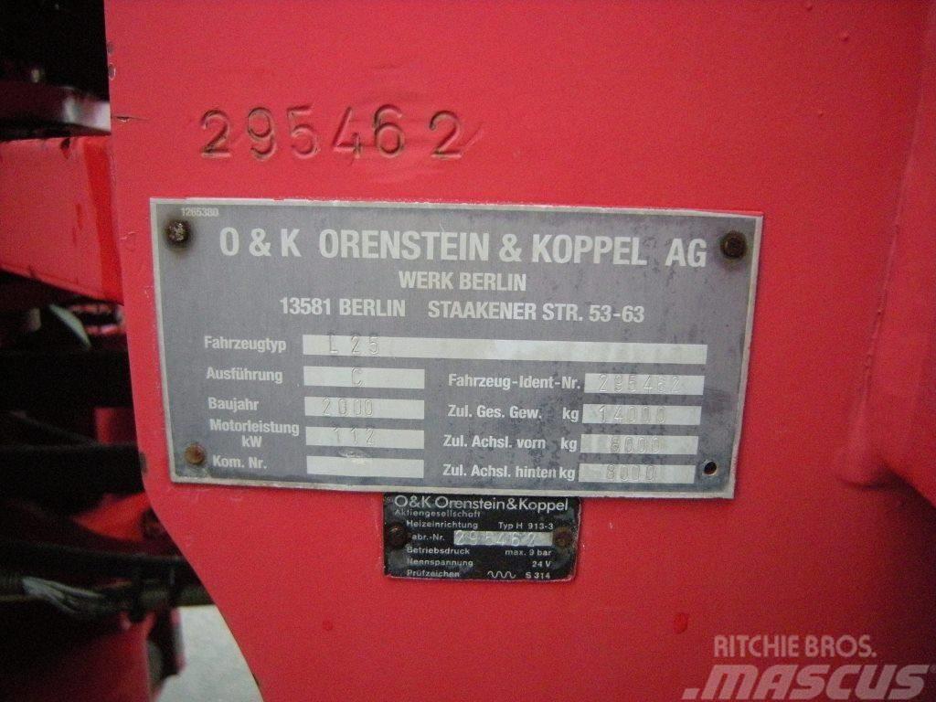 O&K L 25 C Kolové nakladače