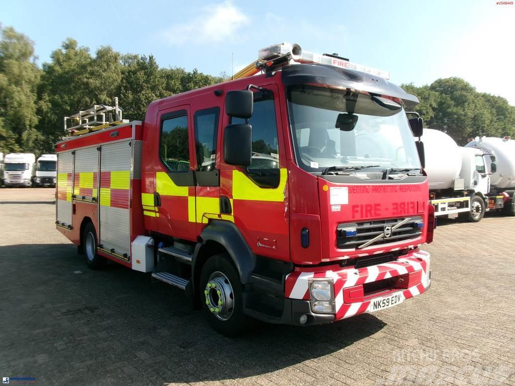Volvo FL280 4X2 RHD crewcab fire engine + pump & waterta Hasičský vůz