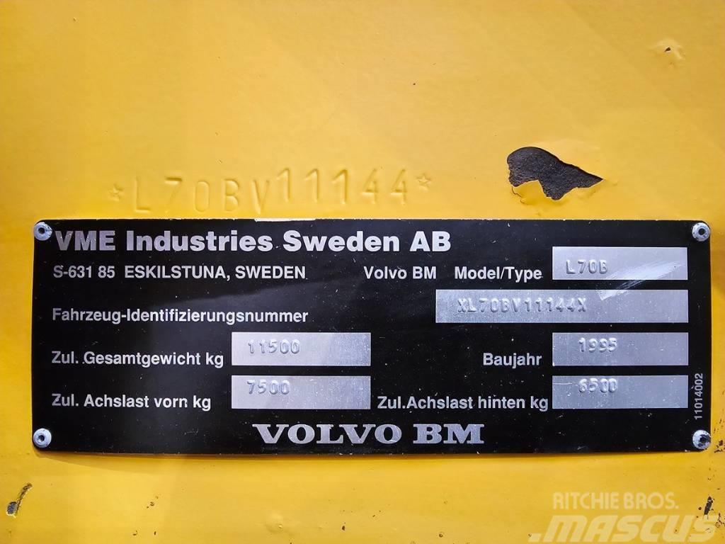 Volvo L70B Kolové nakladače