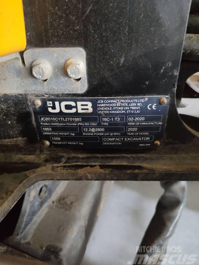 JCB 16 C-1 Mini rýpadla < 7t