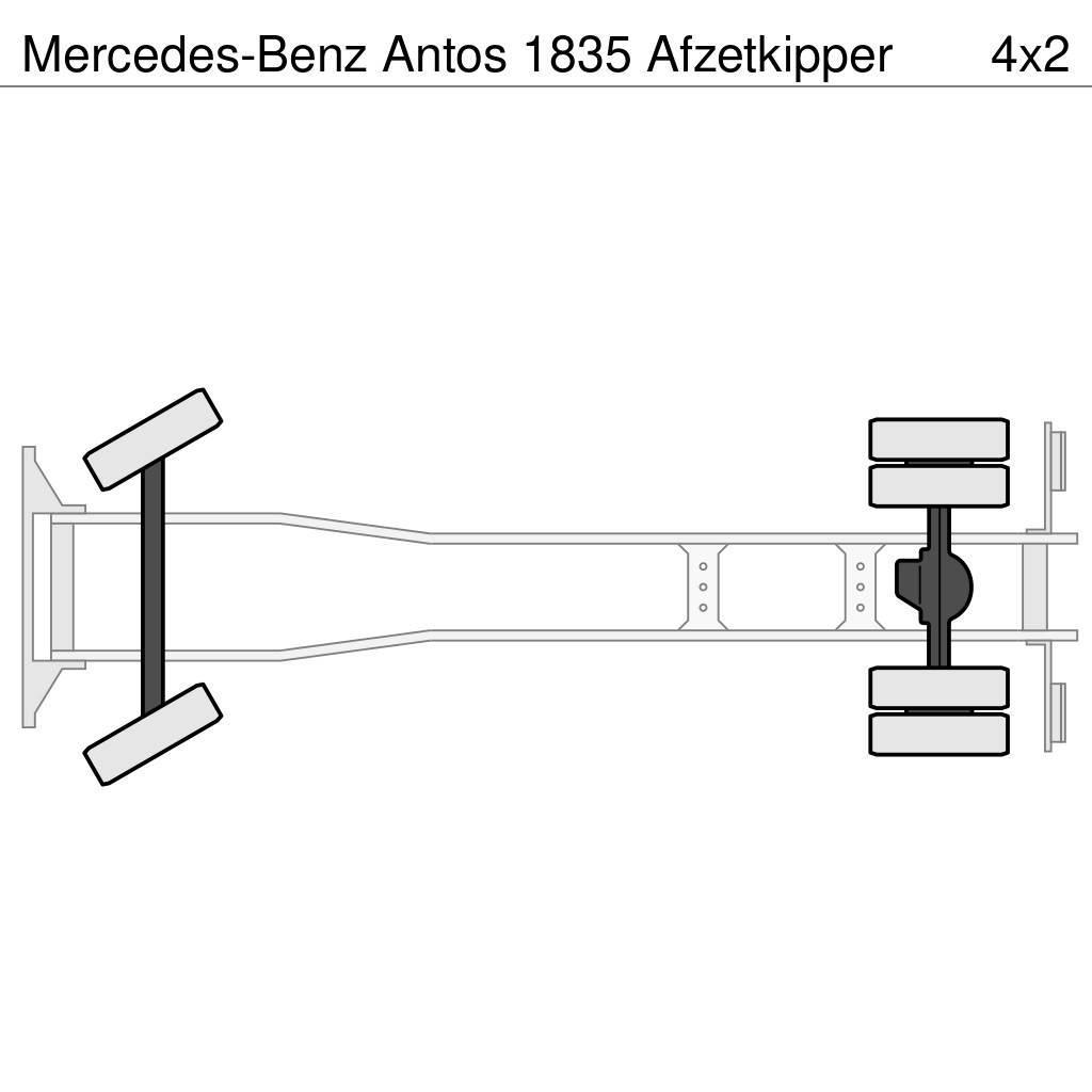 Mercedes-Benz Antos 1835 Afzetkipper Ramenové nosiče kontejnerů