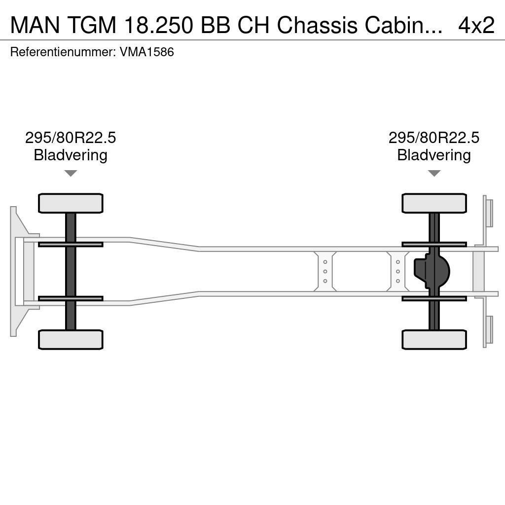 MAN TGM 18.250 BB CH Chassis Cabin (43 units) Nákladní vozidlo bez nástavby