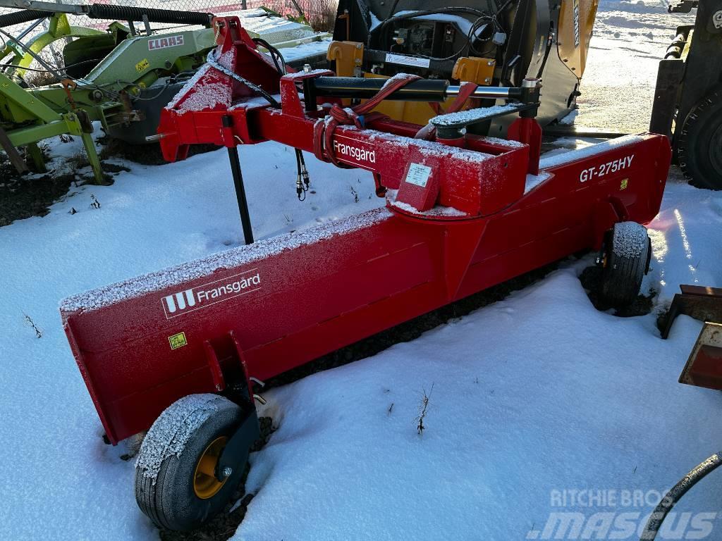 Fransgård GT 275 HY Sněžné pluhy, přední sněhové radlice