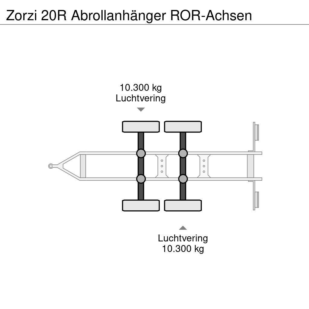 Zorzi 20R Abrollanhänger ROR-Achsen Další přívěsy