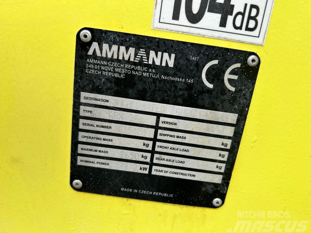 Ammann ARX26 ( 1200MM Drum ) Tandemové válce