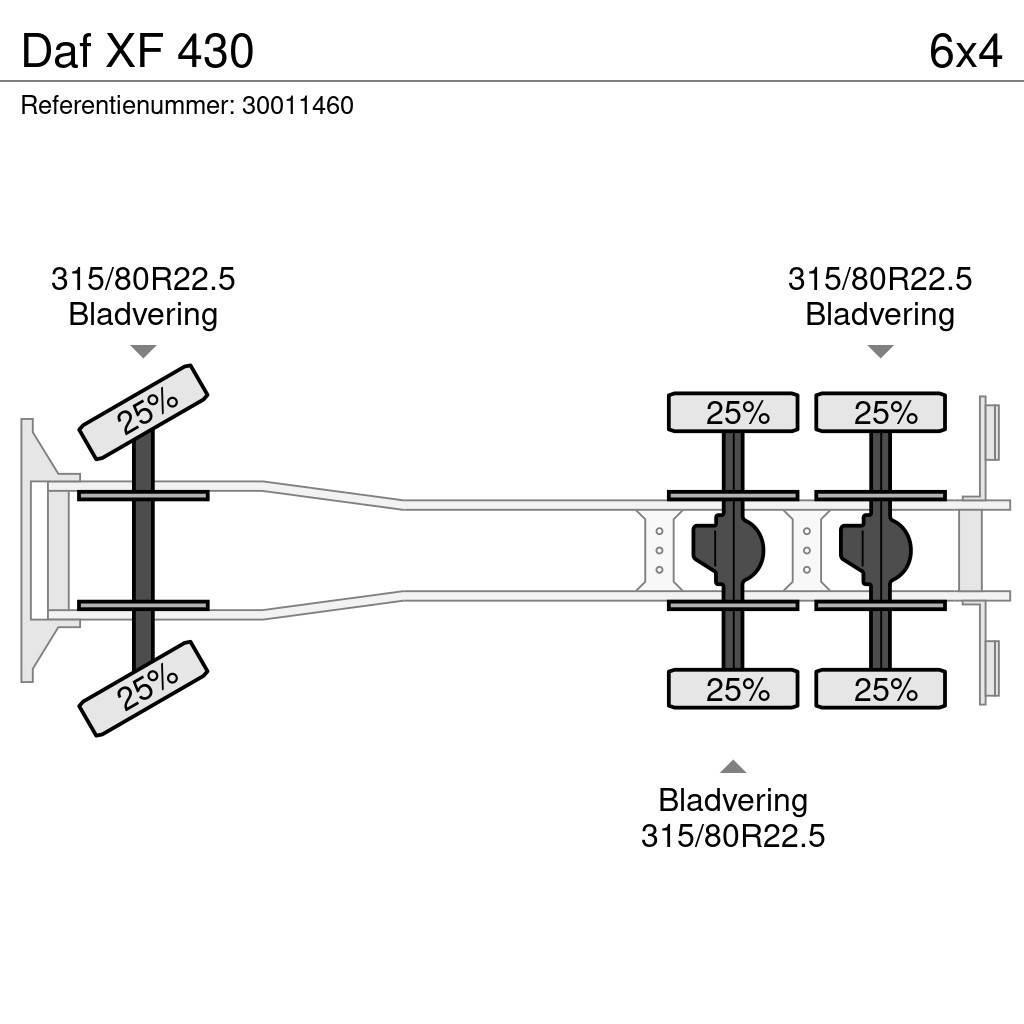 DAF XF 430 Kontejnerový rám/Přepravníky kontejnerů