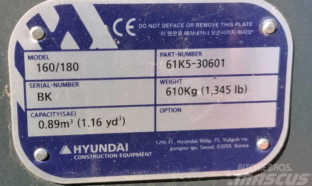 Hyundai 0.89m3_HX180 Lopaty