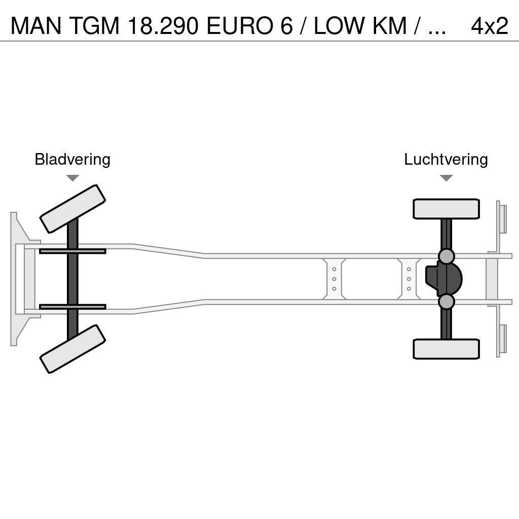 MAN TGM 18.290 EURO 6 / LOW KM / KOLKENZUIGER / PERFEC Kombinované/Čerpací cisterny