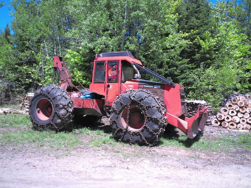Timberjack 450 Lesní kolové traktory