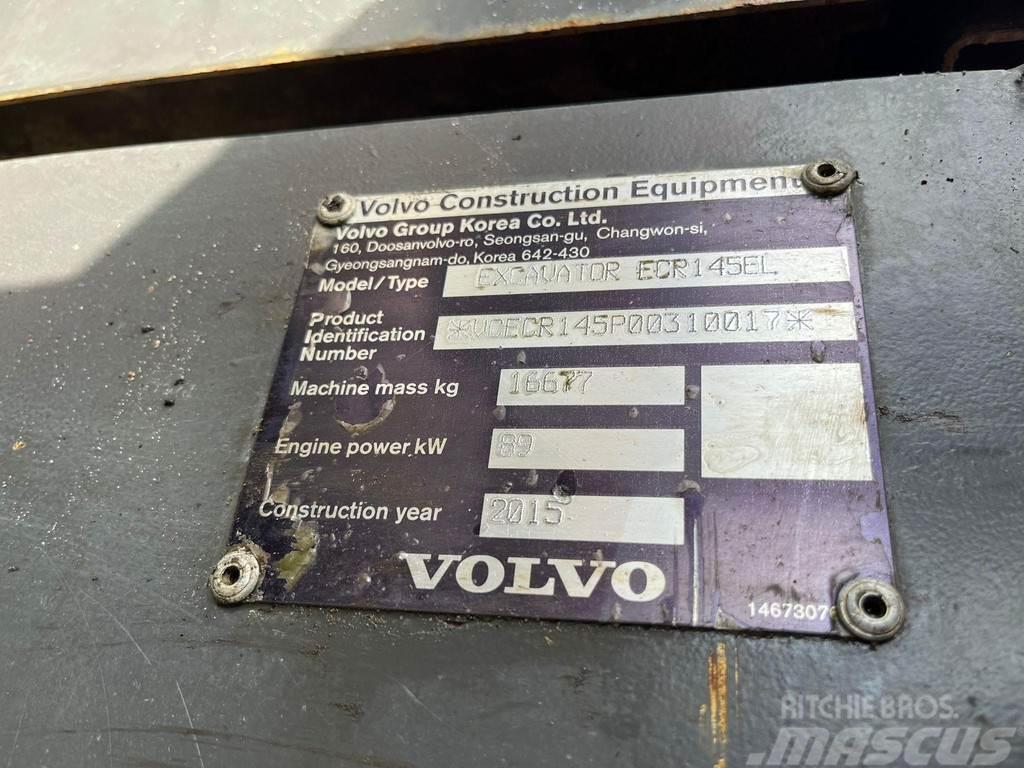 Volvo ECR 145 EL ROTOTILT / NOVATRON 3 D / AC Pásová rýpadla