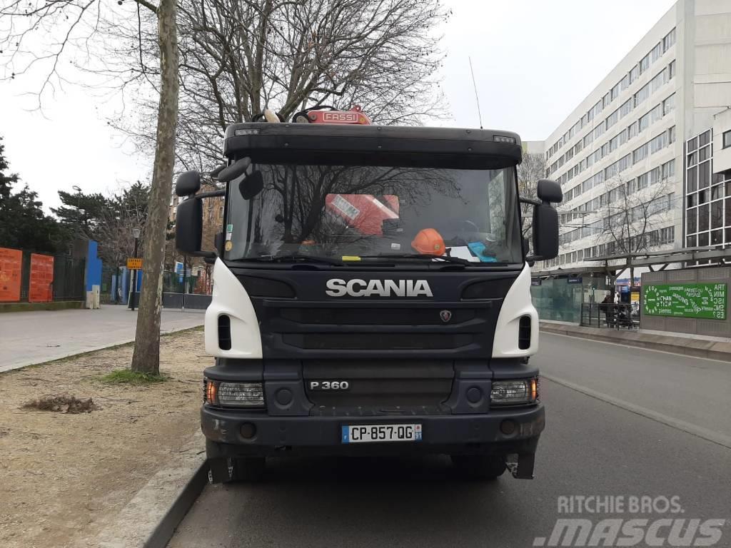 Camion porteur Scania P360 35TM Euro 5 Autojeřáby, hydraulické ruky