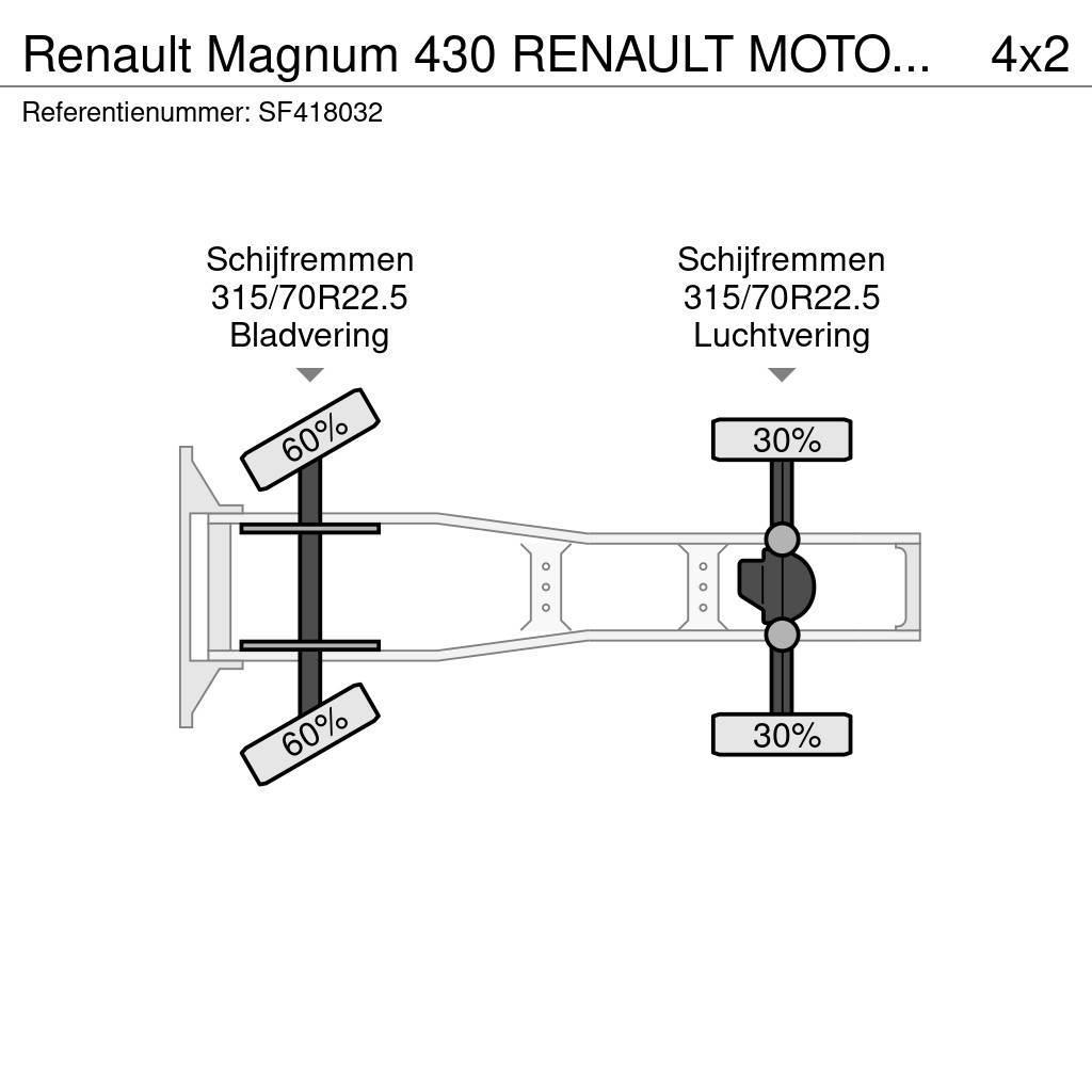 Renault Magnum 430 RENAULT MOTOR / AIRCO Tahače