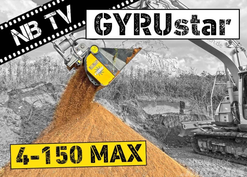 Gyru-Star 4-150MAX (opt. Verachtert CW40, Lehnhoff) Prosévací lopaty