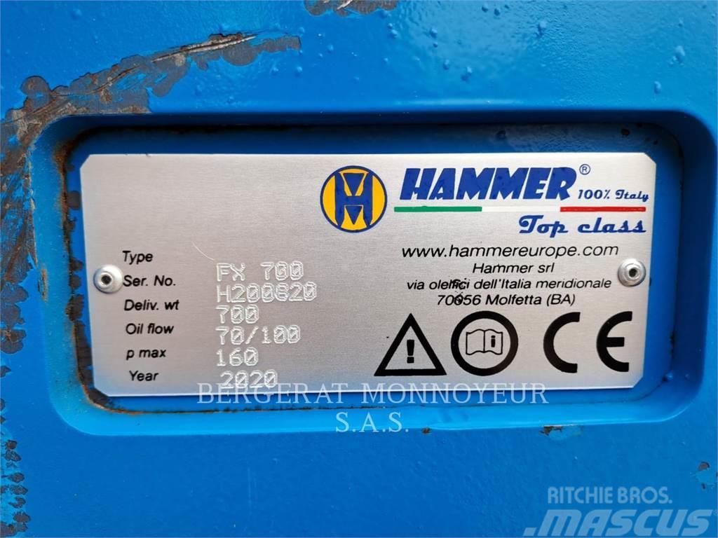 Hammer BRH.FX700.8T/14T Bourací kladiva / Sbíječky