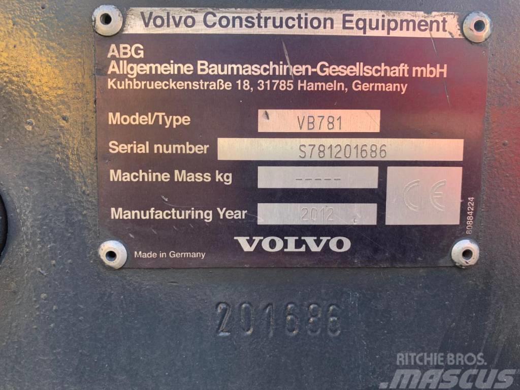 Volvo ABG 6820B Finišery