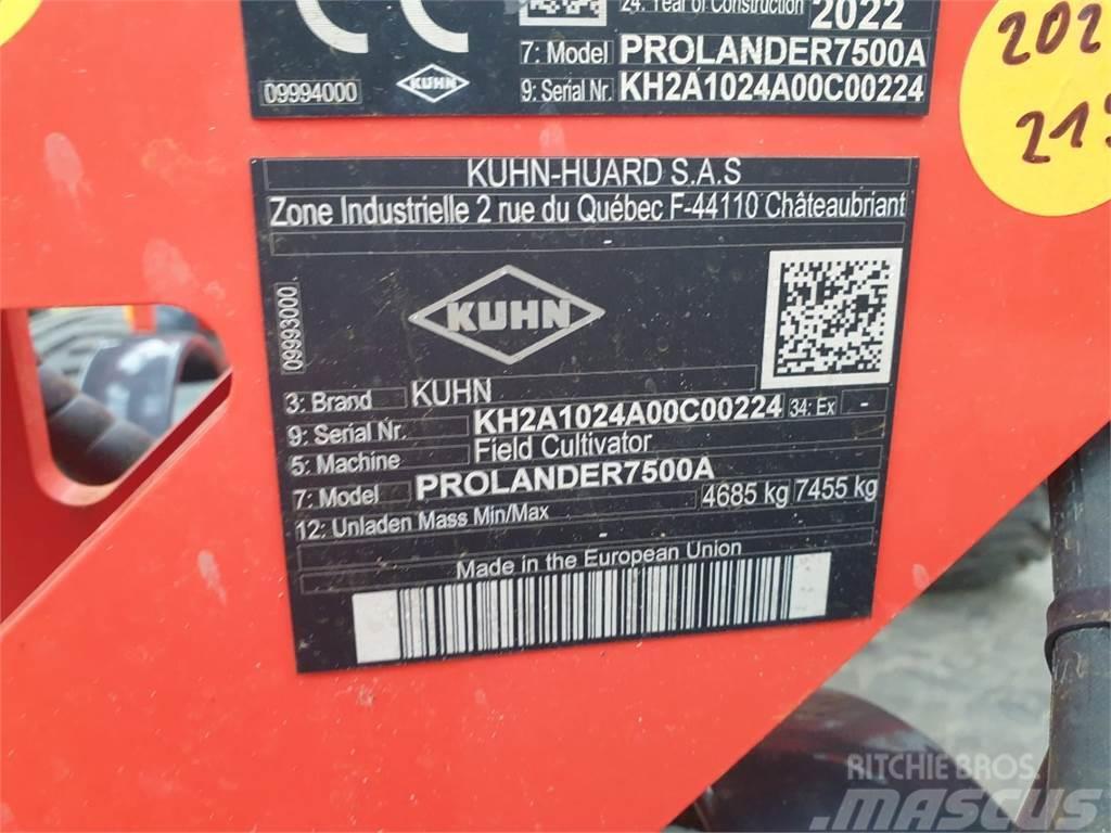 Kuhn PROLANDER 7500 Kultivátory