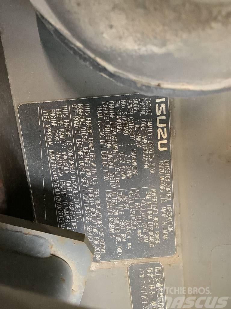 Hitachi ZX 250 LC-5 B Pásová rýpadla