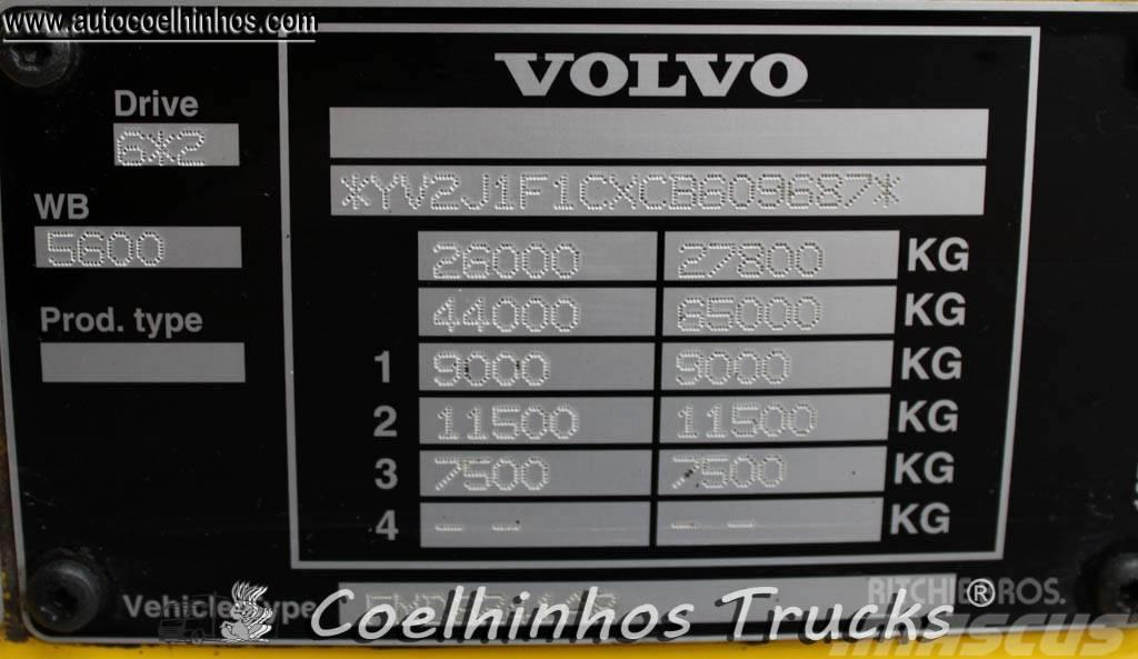Volvo FM 410 + PK 18002 EH-B Valník s navijákem