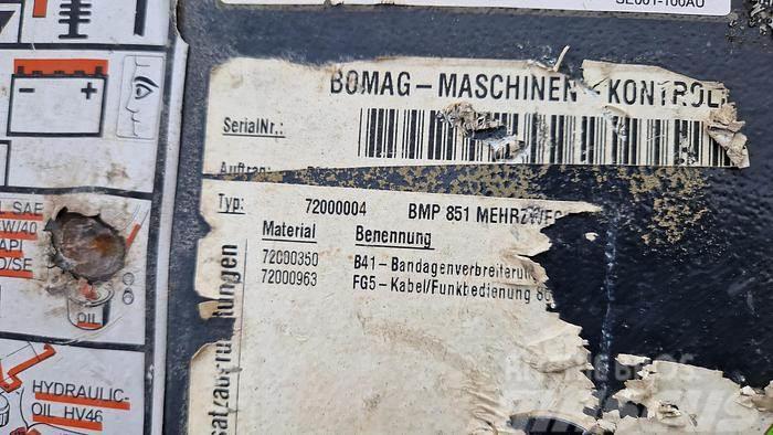 Bomag BMP851 Grabenwalze Další válce